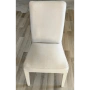 Трапезни столове IKEA Henriksdal – бели / бежови 6 броя, снимка 1