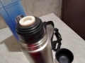 Метален термос нов с вместимост 0,5 литра Марков на Sapir vacuum flask неръждаема стомана., снимка 7