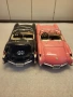 Chevrolet Corvett 1957 Burago метална колекционерска количка, снимка 4