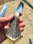 Ловен нож от Еленски рог, снимка 11