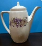 Немска порцеланова кана (чайник) KPM. Ръчно рисуван с позлата., снимка 2