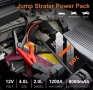 EAFC jump starter с компресор и твърд калъф, снимка 2