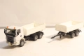 HERPA 1:87 H0 SCANIA САМОСВАЛ ГОНДОЛА КАМИОН МОДЕЛ КОЛИЧКА, снимка 3