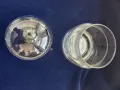 Буле - комплект голяма стъклена купа + 5 чаши, допълнително по-малък съд , снимка 7