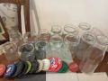 Стъклени буркани, различни с винтови капачки , снимка 16
