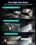 Нова Външна CCTV камера ANBIUX 6MP, 360° PTZ, AI следене, IP66, Alexa охрана дом, снимка 2