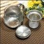 Стъклен чайник със стоманена платфорна и цедка 1.1L, снимка 4