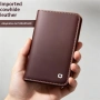 Кожен Калъф за Huawei Pura X Max QIALINO с Визитник, Стойка и Протектор – 2 цвята, снимка 6