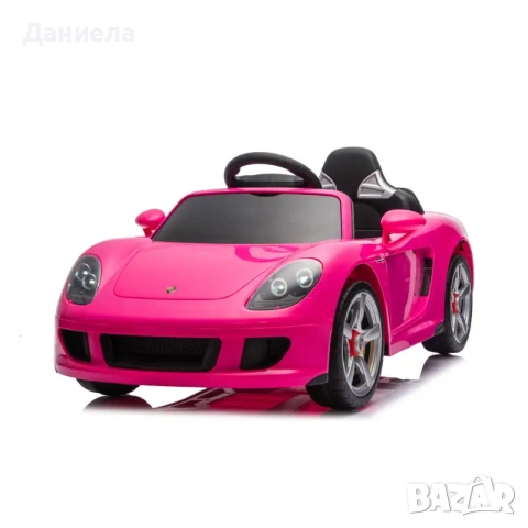 Ел. кола Porsche Carrera GT розова