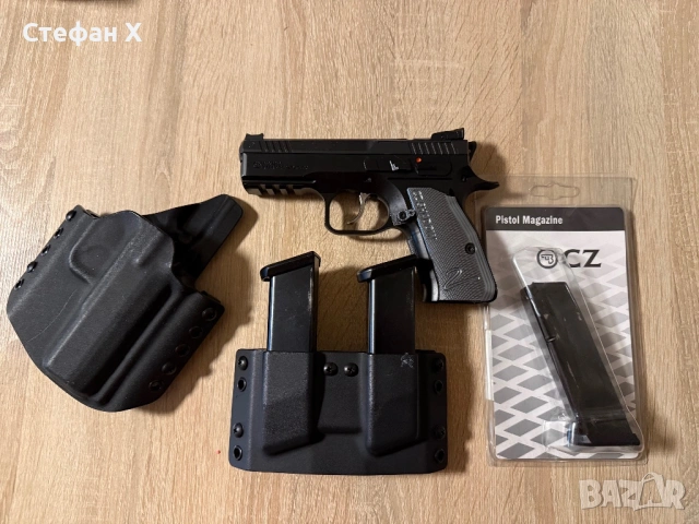 Боен пистолет CZ Shadow 2 Compact, снимка 8 - Бойно оръжие - 54393190