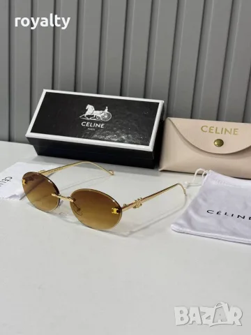 Celine Нови Дамски Слънчеви Очила Различни Цветове+ Калъф и Кутия , снимка 2 - Слънчеви и диоптрични очила - 55339480
