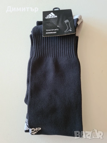 Чисто нови гети калци Adidas в черен цвят, снимка 9 - Футбол - 55005855