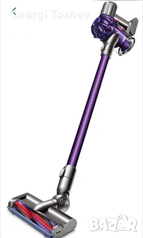 Dyson V6, с и глави за гладък под и килими