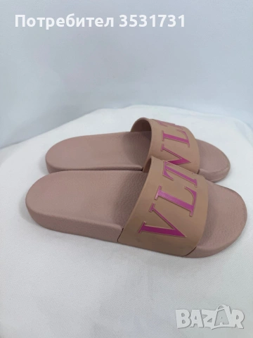 Valentino джапанки в розово размер 38