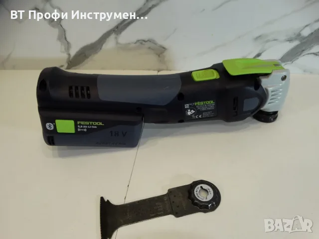 2025 - Festool OSC 18 / Vecturo - Акумулаторен мултишлайф, снимка 3 - Други инструменти - 55601535