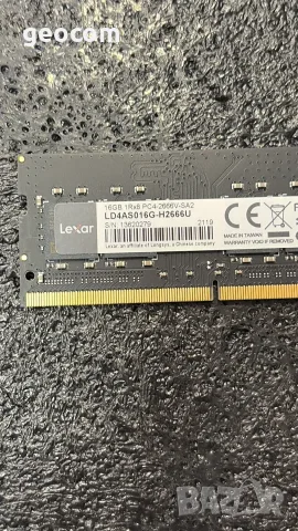 16GB (1x16GB) DDR4 Lexar (PC4-2666V,CL-19), снимка 2 - RAM памет - 55585633