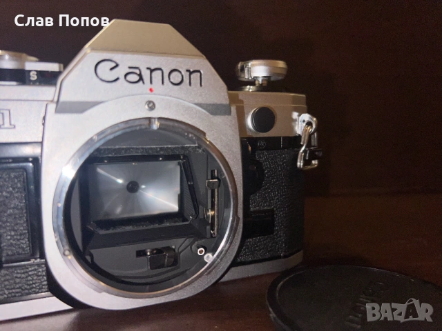 Аналогов фотоапарат Canon AE-1, снимка 5 - Фотоапарати - 54812727