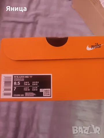 Кецове Nike Blazer Mid '77, снимка 3 - Кецове - 55595715