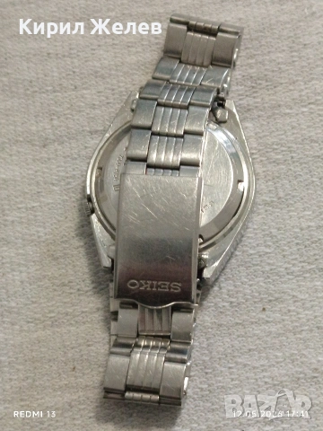 Класически модел мъжки часовник SEIKO 5 AUTOMATIC много красив 51505, снимка 5 - Мъжки - 54524388
