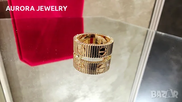 CARTIER Love Unlimited Rose Gold Дамски Пръстен, снимка 8 - Пръстени - 55702920