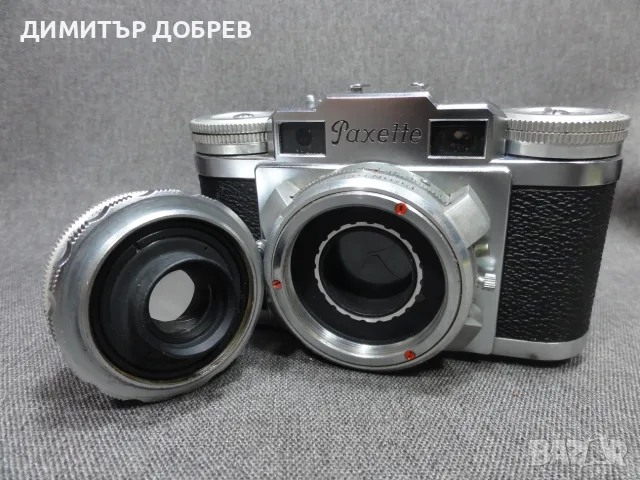 СТАР РЕТРО ЛЕНТОВ 35мм ФОТОАПАРАТ BRAUN PAXETTE GERMANY, снимка 13 - Антикварни и старинни предмети - 55526523
