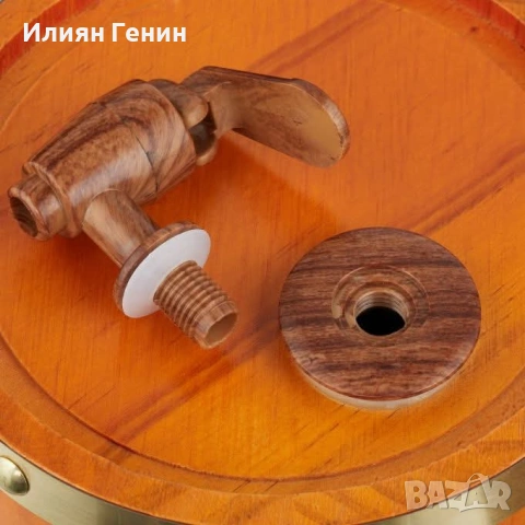 Малко дървено буренце 2,2 литра, снимка 7 - Други стоки за дома - 54587602