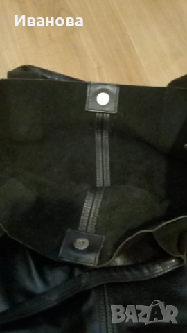 Разкошна голяма чанта от естествена кожа, снимка 6 - Чанти - 54017087