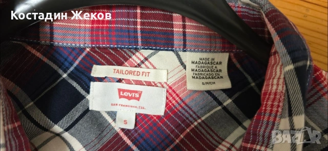 .Нова. Дамска оригинална ризка. Levi's. TAILORED FIT. , снимка 6 - Ризи - 54477370