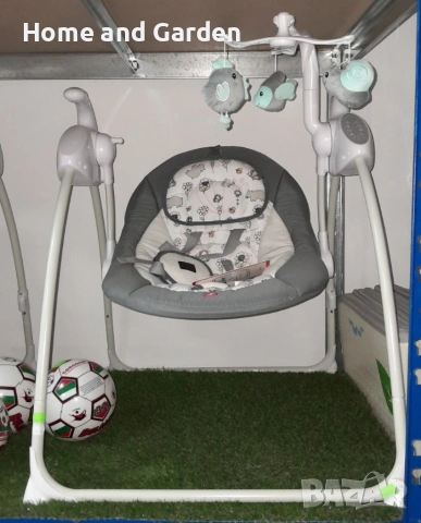 Електрическа люлка за бебе Zizito Hana, снимка 17 - Детски люлки - 53996074