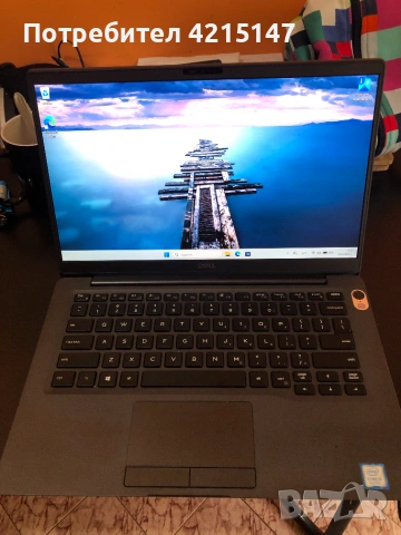 Dell Latitude 7400-(Carbon) - 14" (35.56 см), Full HD, Intel Core i5-8265U (1.6/3.9GHz, 6M), 16 GB, , снимка 9 - Лаптопи за работа - 55034467