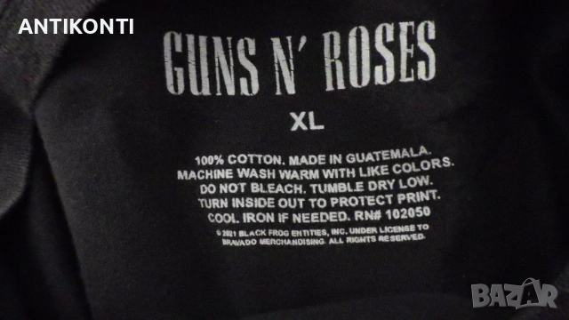 GUNS N' ROSES Sweet Child O' Mine Тениска / Оригинален мърч, снимка 3 - Тениски - 54566584