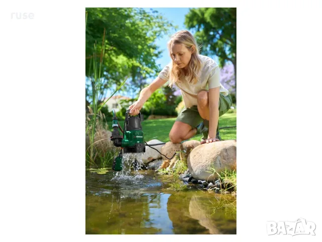 НОВИ! Потопяема помпа за мръсна вода Parkside 400W до 7м, снимка 7 - Напояване - 55393646
