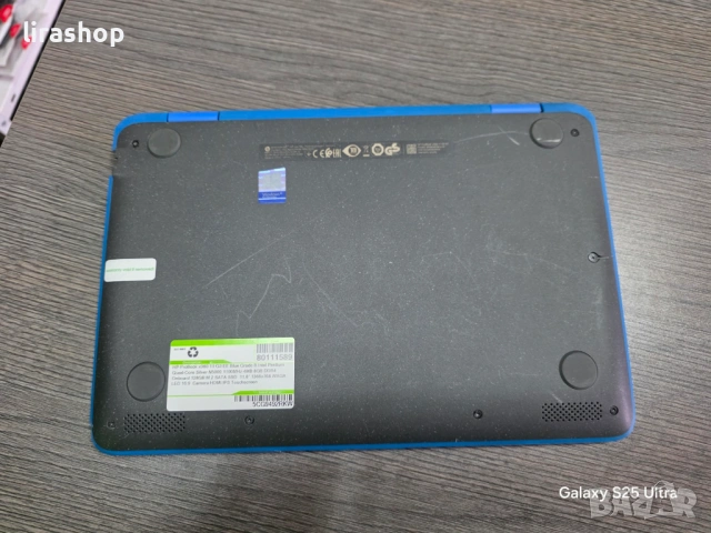 Лаптоп / таблет 11.6" HP ProBook x360 11 G3 EE Blue | 4 ядрен Silver N5000 / 8GB DDR4/ 128GB SSD, снимка 4 - Лаптопи за работа - 54205405