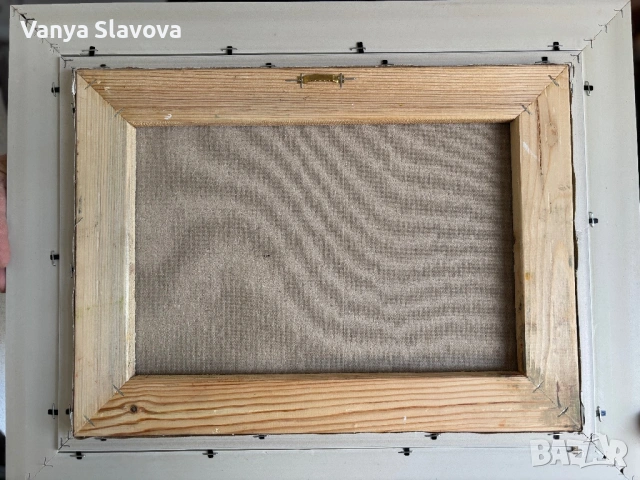 “Пукна пролет” - маслена картина, с рамка, снимка 8 - Картини - 54400465