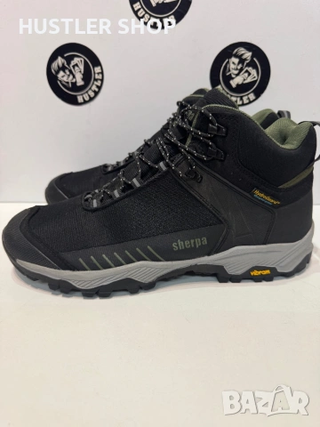 Мъжки туристически обувки SHERPA WATERPROOF VIBRAM. Размер 44, снимка 2 - Спортни обувки - 54726555