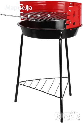 Барбекю Well Home с 3 крака и решетка, снимка 4 - Други стоки за дома - 55655027