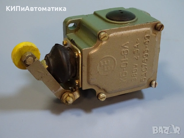 краен изключвател КБ-01-ВЛ 2.5A/380VАС рамо с ролка, снимка 3 - Резервни части за машини - 54412295