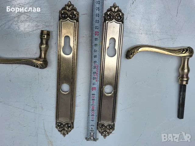 Месингови дръжки за врата, снимка 4 - Други - 55579337