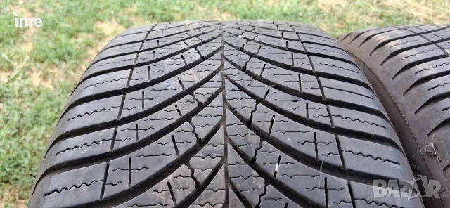 2бр всесезонни гуми 215/45R17. GoodYear Vector. DOT 0221. 5.5 мм дълбочина на шарката. Цената..., снимка 7 - Гуми и джанти - 55318011