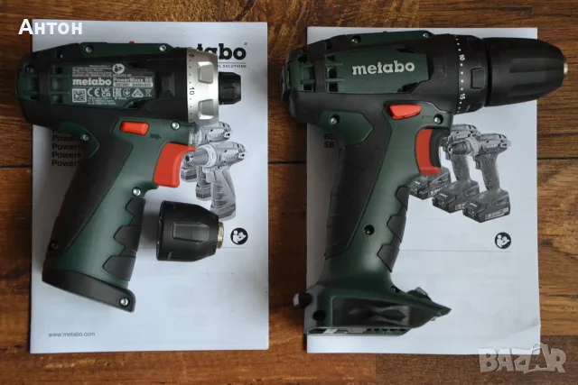 Нови винтовери Metabo 18V и 12V, снимка 3 - Бормашини - 50854500
