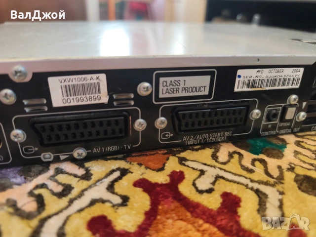 Pioneer DVR-520H, снимка 9 - Плейъри, домашно кино, прожектори - 54917850