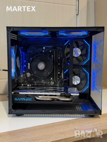 Геймърски компютър Ryzen 5 2400G, RX570, 8GB RAM