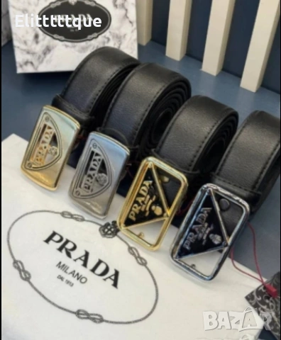 колани от естествена кожа в кутия hermes prada 4см, снимка 4 - Колани - 54908770