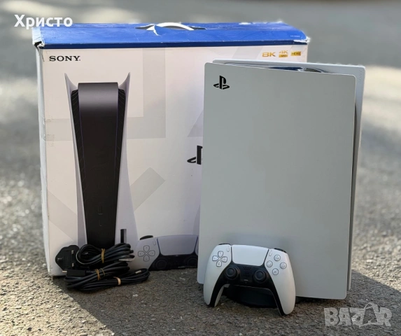 Конзола Sony PlayStation 5 (PS5), Disc Edition CFI-1216A + DualSense 