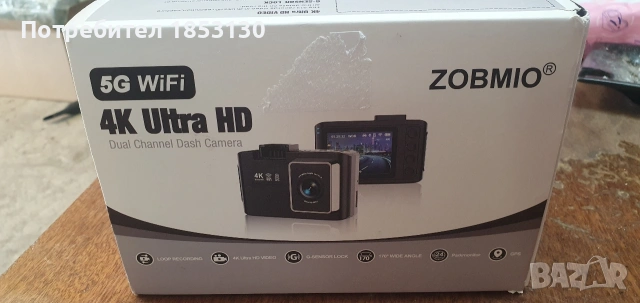 видеорегистратор ZOMBIO 4K ULTRA HD