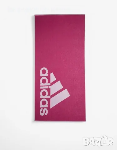 ADIDAS Swim Towel Large Pink/White Розова Плажна Кърпа Адидас Код P2917