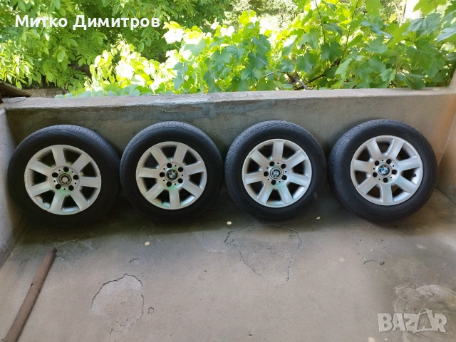 Оригинални лети джанти с гуми за BMW