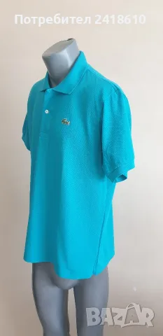Lacoste Classic Fit  Pique Cotton Mens Size 5 - L  ОРИГИНАЛ! Мъжка Тениска, снимка 3 - Тениски - 55295682