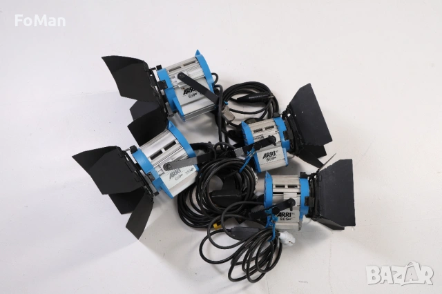 Осветление 650 Arri Plus 2 броя и Arri  Plus 300 2 броя