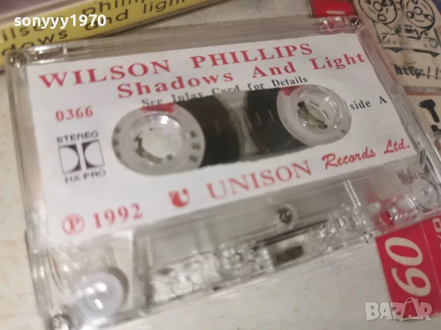 WILSON PHILLIPS 1992 UNISON TAPE 1008261900H2E7R, снимка 5 - Аудио касети - 55617750